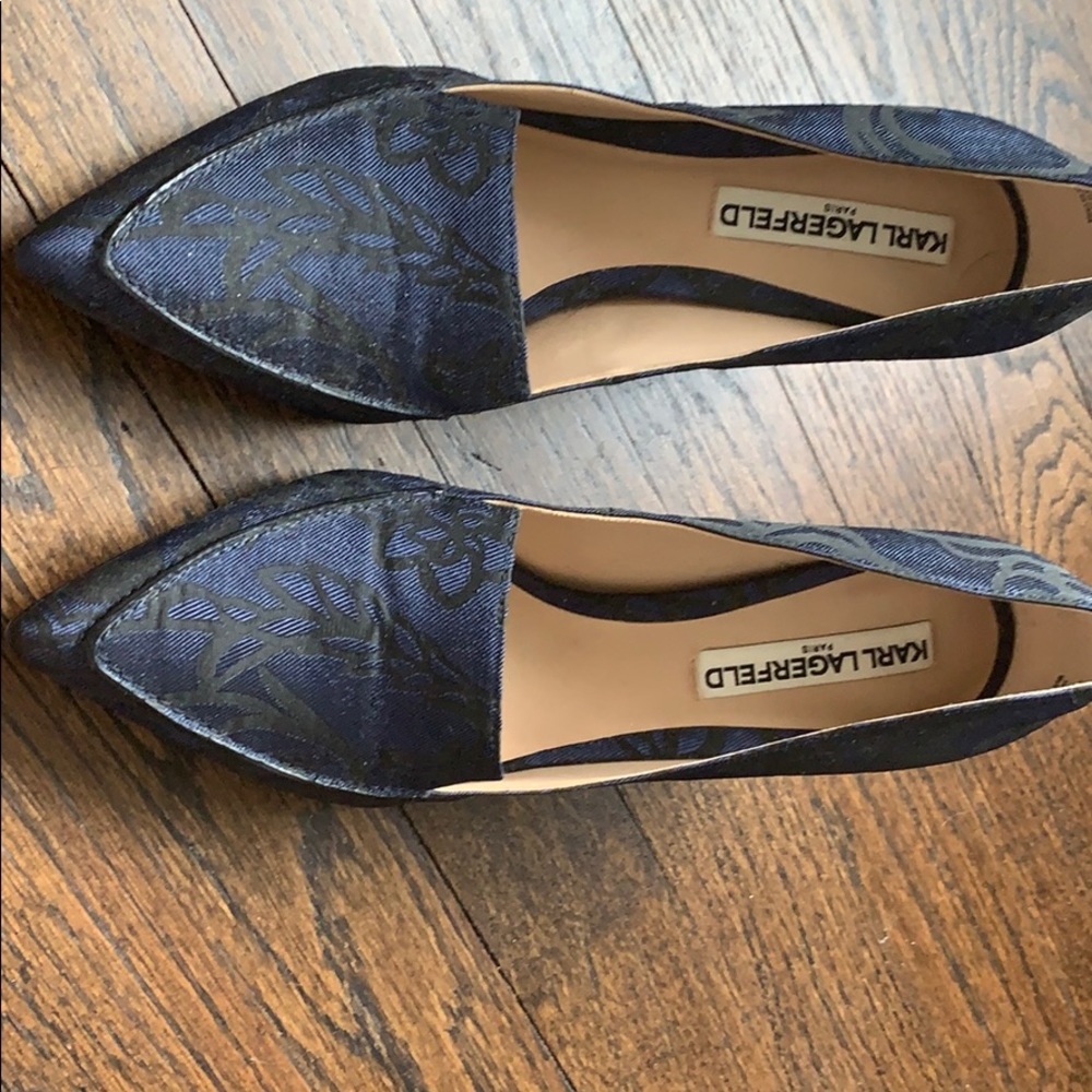 Chunk Heel Pumps by Karl Lagerfield